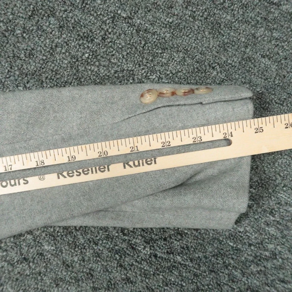 VINTAGE Polo Ralph Lauren Blazer Mens 41R Gray‎ Cashmere Sport Coat Jacket VTG